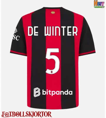 AC Milan Koni De Winter #5 Hemmatröja 2026-27 Kortärmad